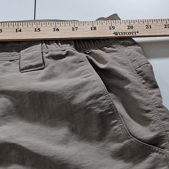 The North Face Shorts Mens XL Beige Cargo Utility Nylon Pockets Outdoor Gorpcore - Picture 5 of 16